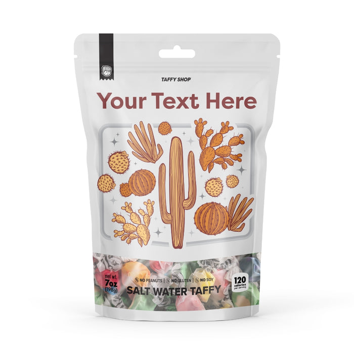Perfectly Prickly Custom Taffy Bag Taffy Shop