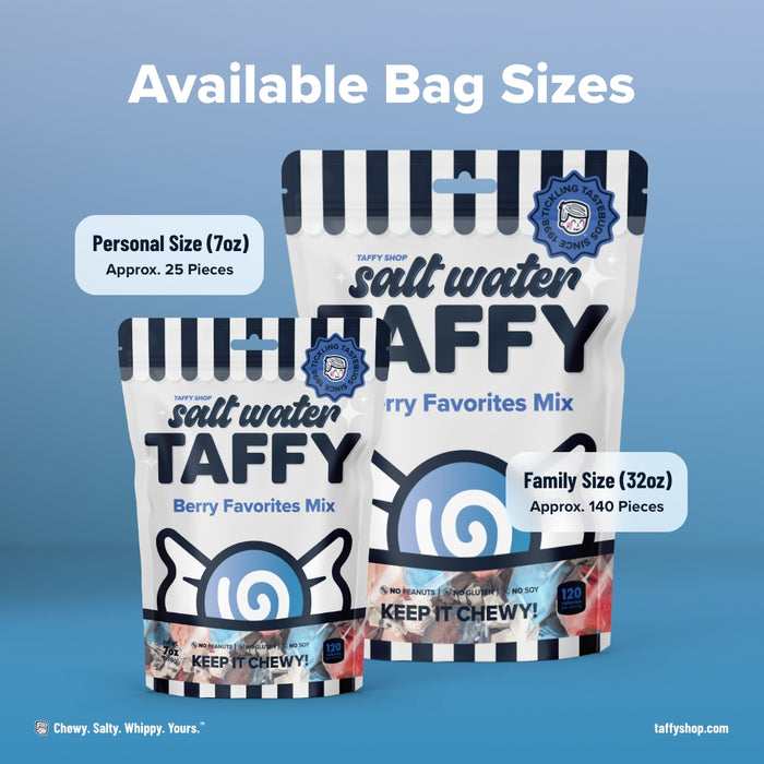 Berry Favorites Taffy Mix Taffy Shop Personal (7oz)