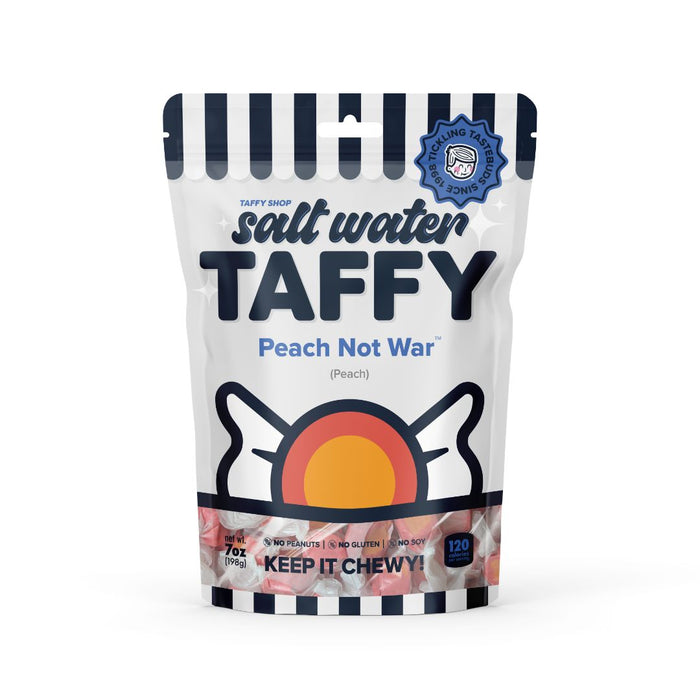 Peach Not War Taffy Taffy Shop Personal (7oz)