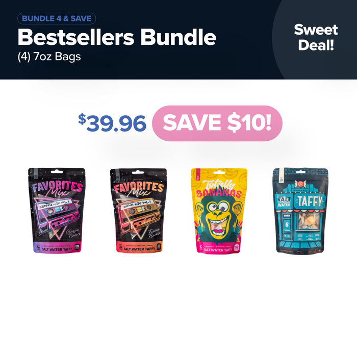 Bestsellers 4-Pack Bundle Taffy Shop