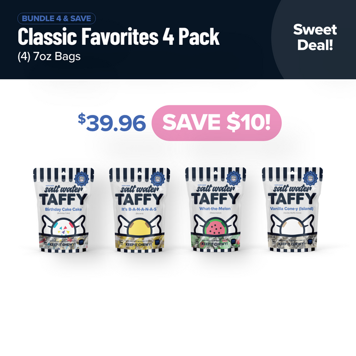 Classic Favorites 4-Pack Bundle Taffy Shop