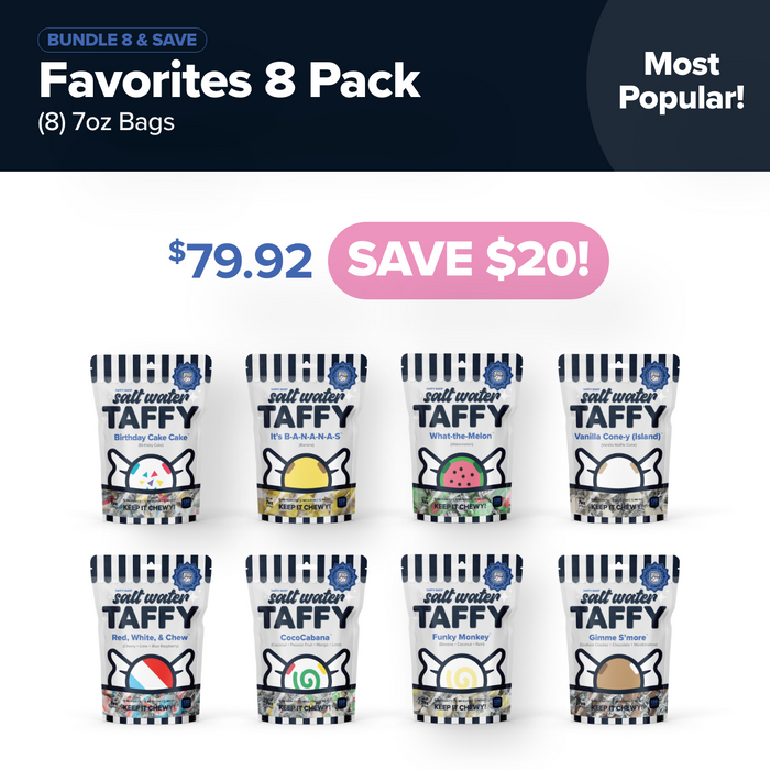 Favorites 8-Pack Bundle Taffy Shop