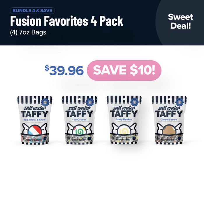 Fusion Favorites 4-Pack Bundle Taffy Shop