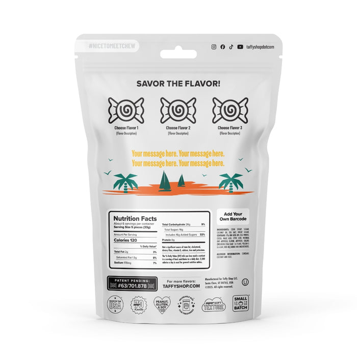Hello Sunshine Custom Taffy Bag Taffy Shop