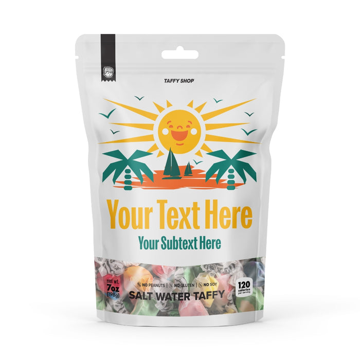 Hello Sunshine Custom Taffy Bag Taffy Shop