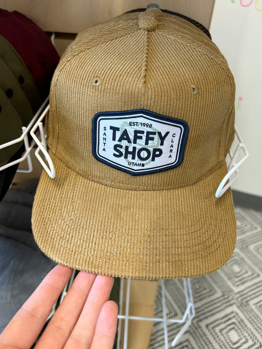 Taffy Shop Hat Hat Taffy Shop Tan Corduroy Adult 