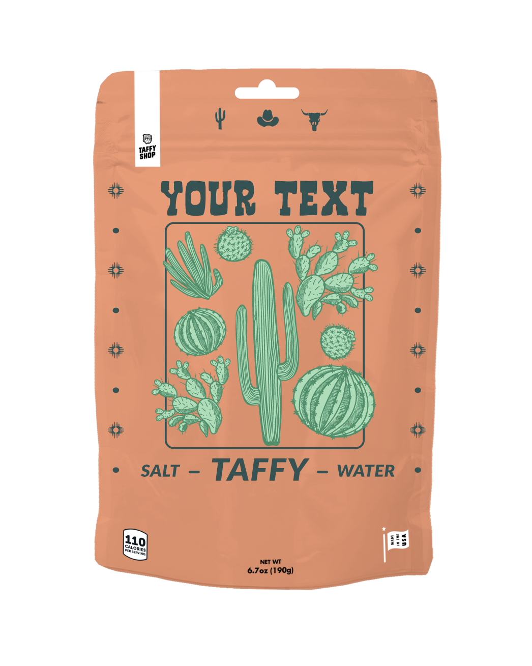 Perfectly Prickly Custom Taffy Bag (Laffy) | Taffy Shop