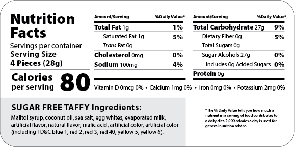 Sugar-Free Favorites Taffy Mix Taffy Shop