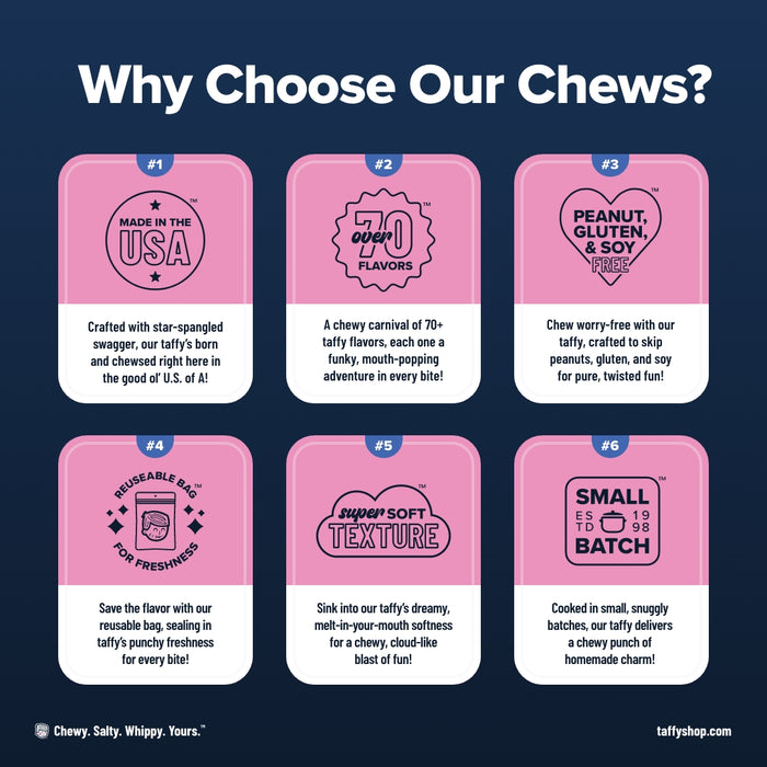 Have a Peek at This Chew Taffy Taffy Shop