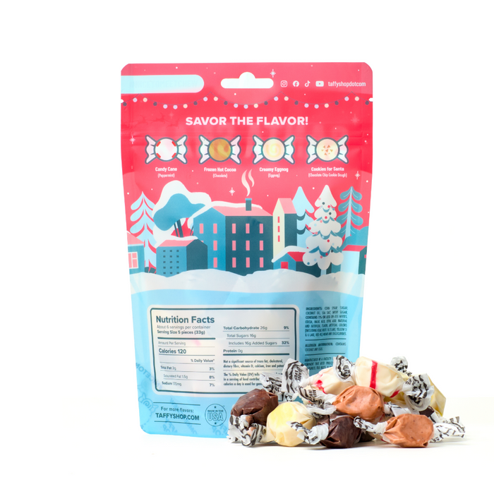 Santa Snax Taffy Bag (7oz) Taffy Shop