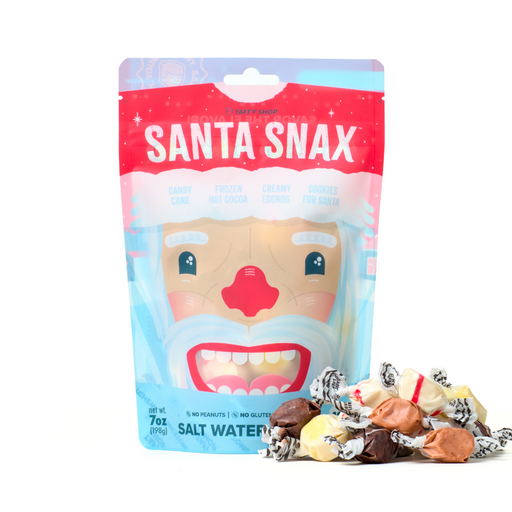 Santa Snax Taffy Bag (7oz) Taffy Shop