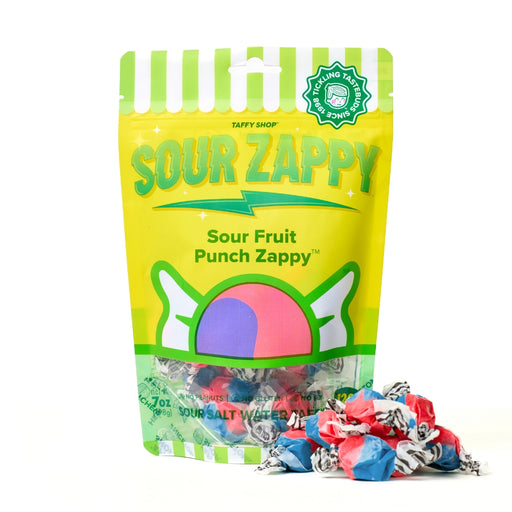 Sour Fruit Punch Zappy Taffy Taffy Shop Personal (7oz)