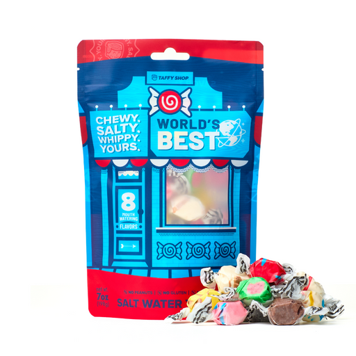 World's Best Salt Water Taffy Bag (7oz) Taffy Shop