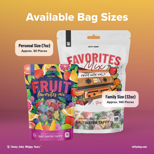 Fruit Favorites Taffy Mix Taffy Shop Family (32oz)