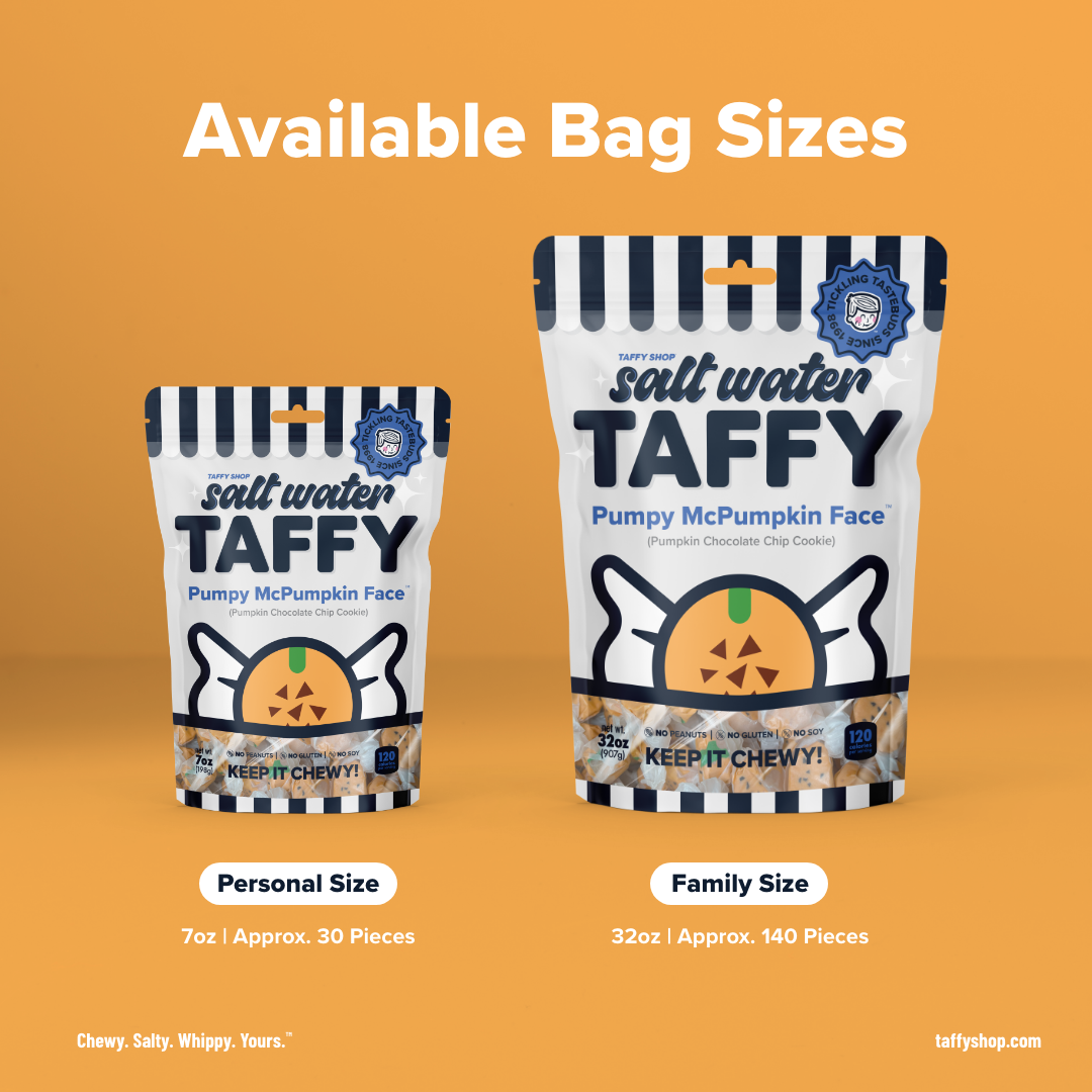 Pumpy McPumpkin Face Taffy Taffy Shop