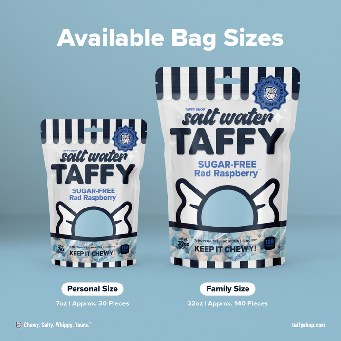 Sugar-Free Rad Raspberry Taffy Taffy Shop