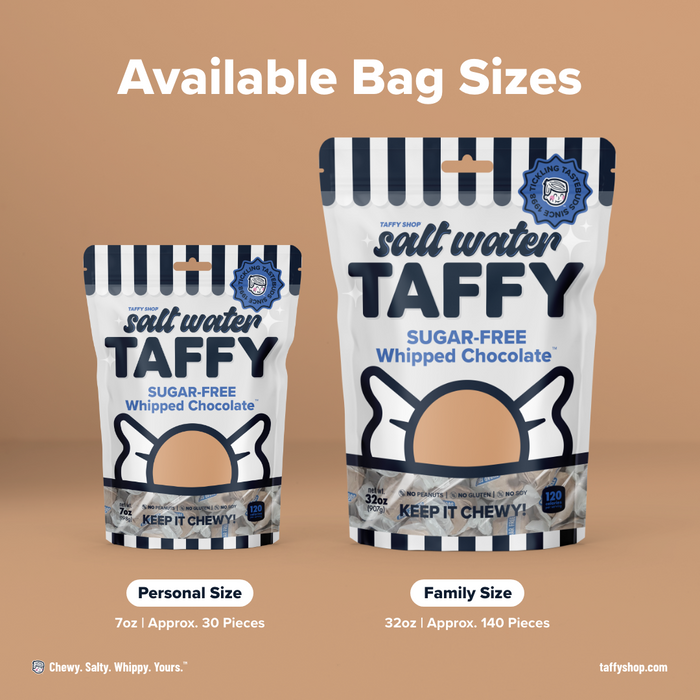 Sugar-Free Whipped Chocolate Taffy Taffy Shop