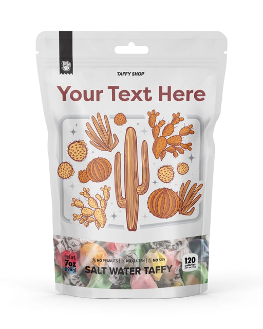 Perfectly Prickly Custom Taffy Bag Taffy Shop