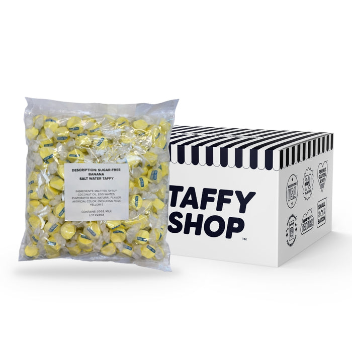 Sugar-Free Banana Dream Taffy Taffy Shop Family (32oz)