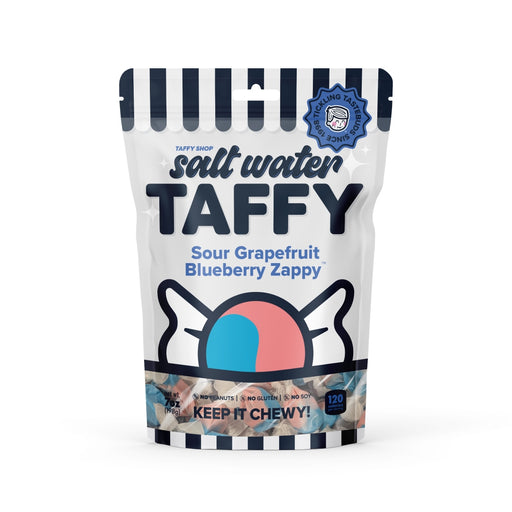 Sour Grapefruit Blueberry Zappy Taffy Taffy Shop