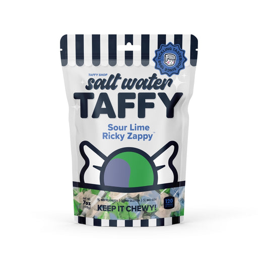 Sour Lime Ricky Zappy Taffy Taffy Shop