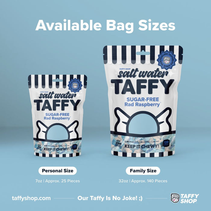 Sugar-Free Rad Raspberry Taffy Taffy Shop