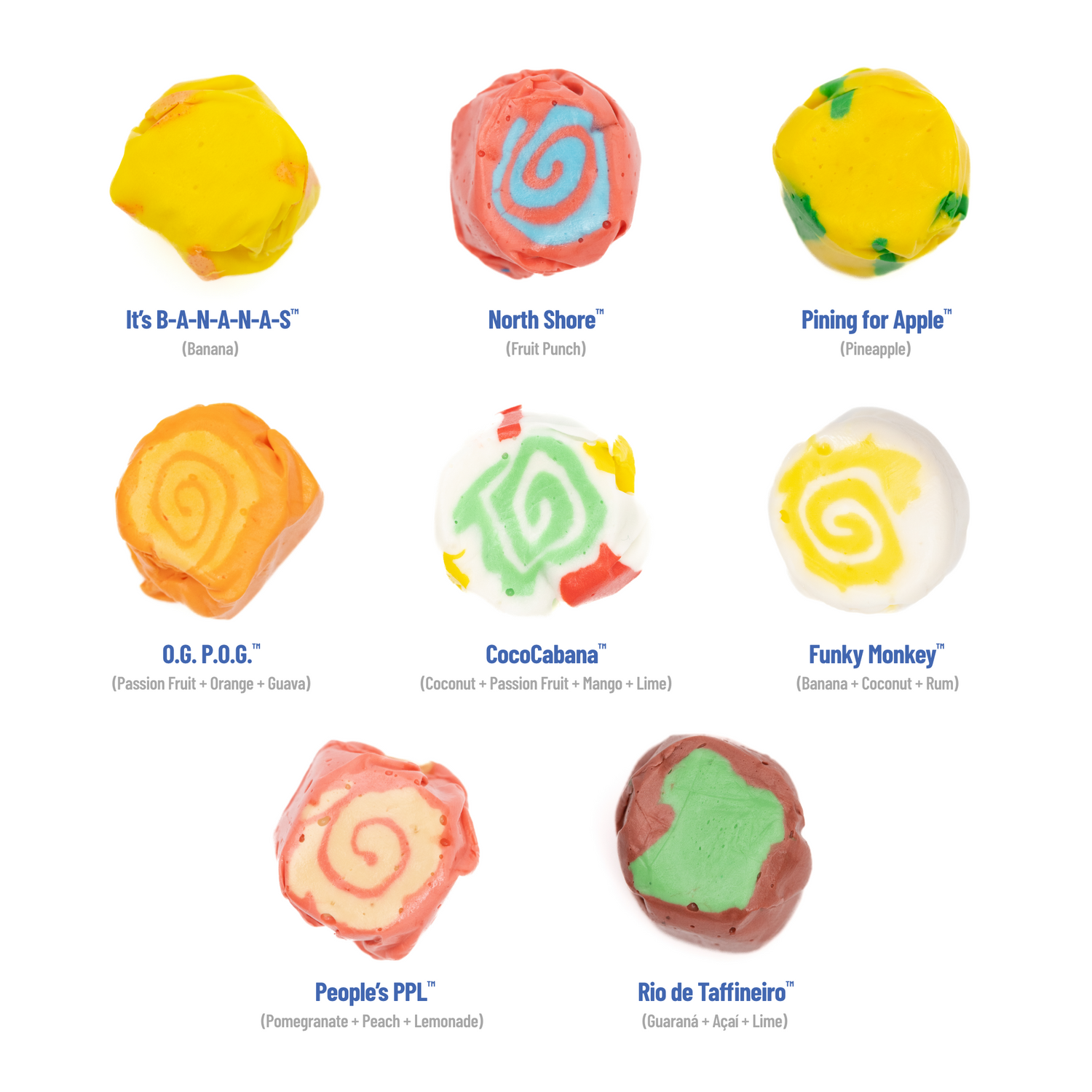 Tropical Favorites Salt Water Taffy