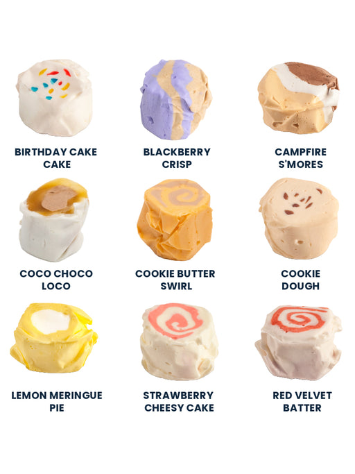 Dessert Favorites Taffy Mix  Taffy Shop   