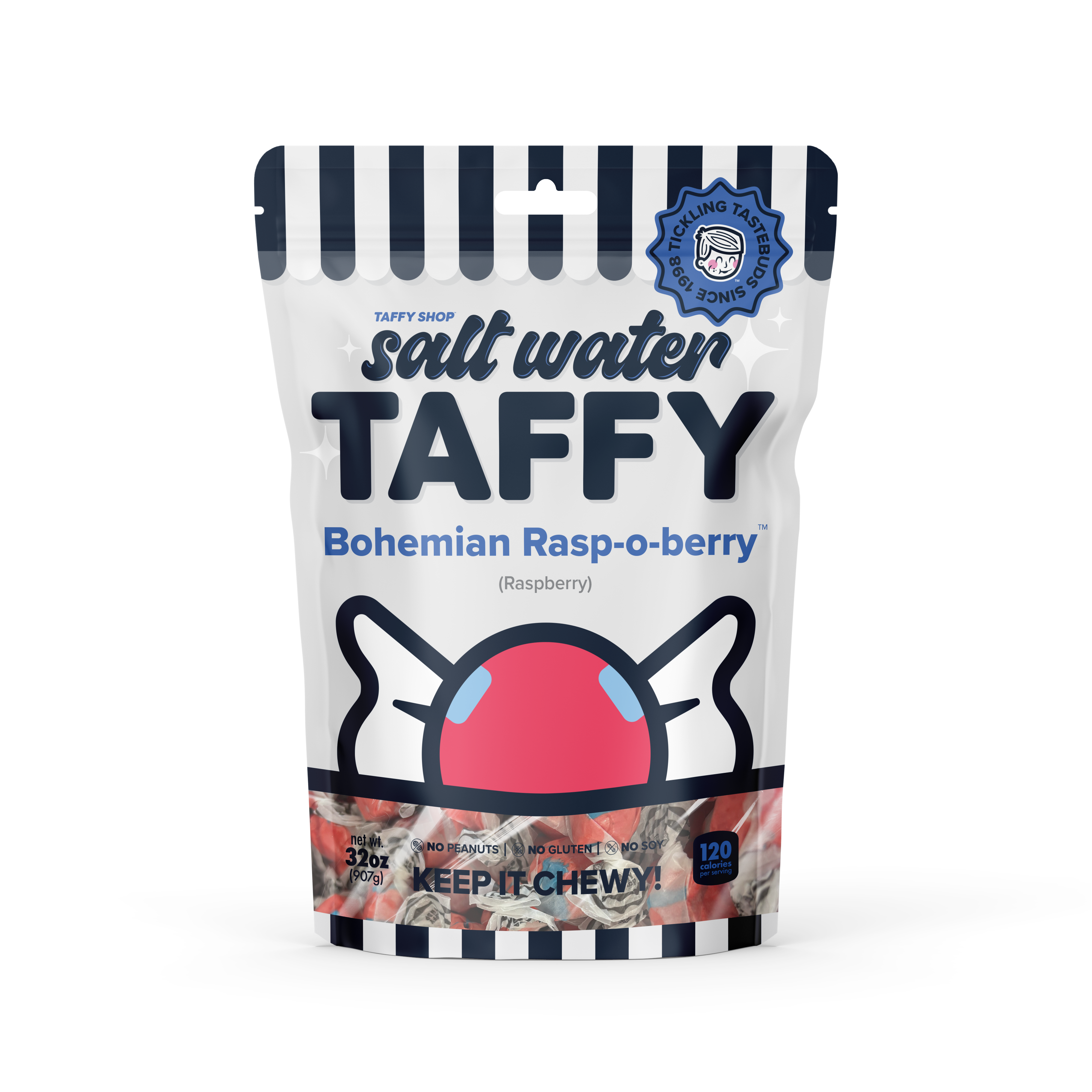 Bohemian Rasp-o-berry Taffy Taffy Shop Family (32oz)