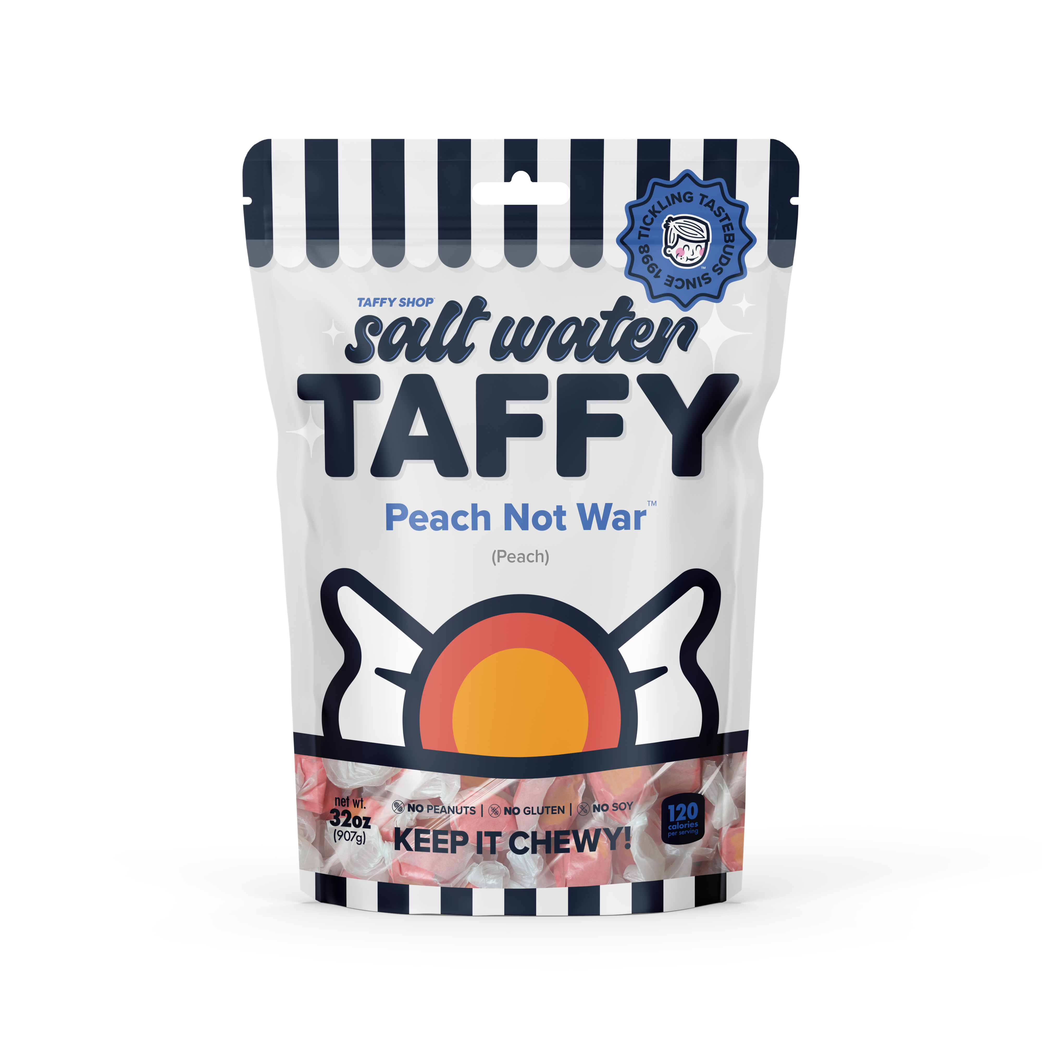 Peach Not War Taffy Taffy Shop Family (32oz)