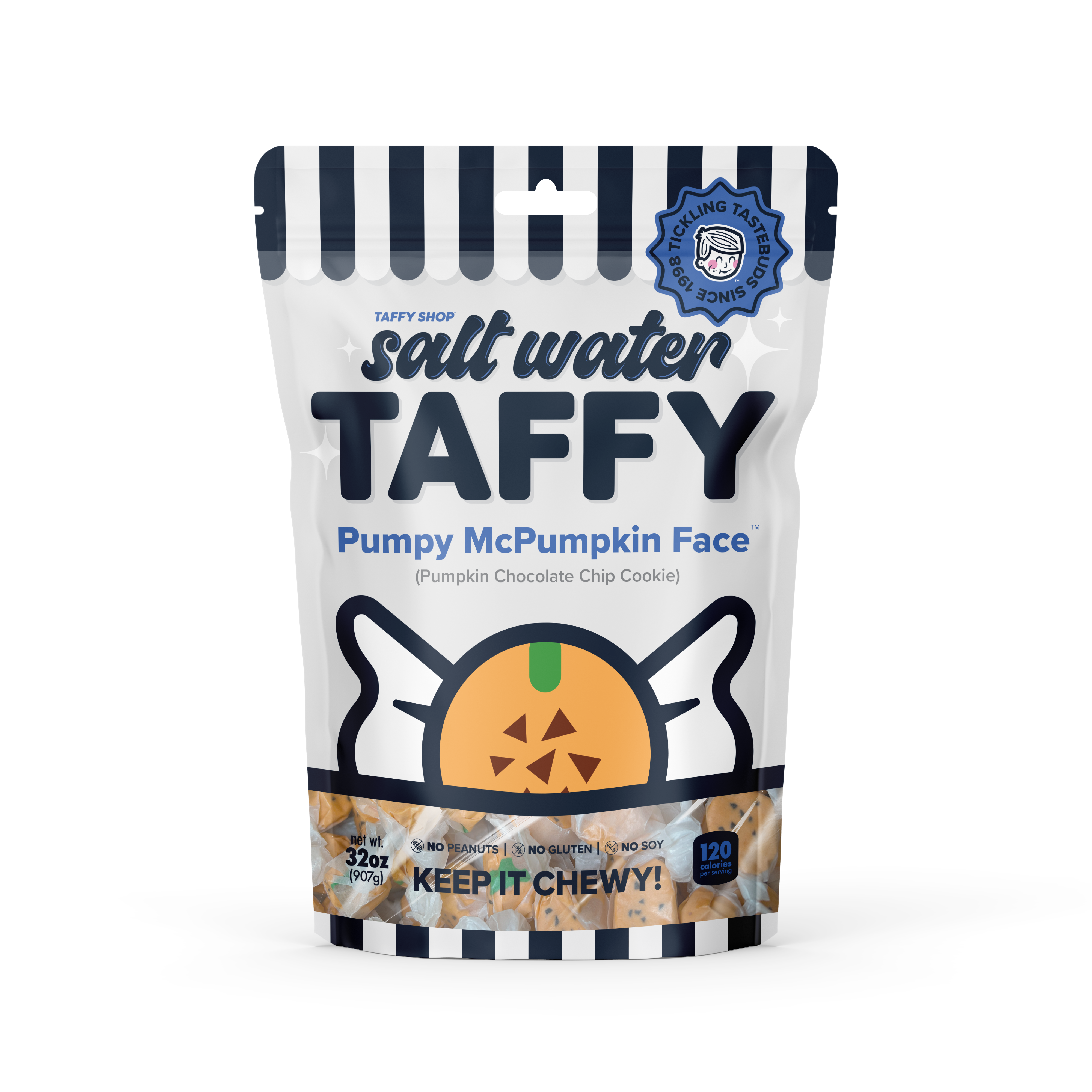 Pumpy McPumpkin Face Taffy Taffy Shop Family (32oz)