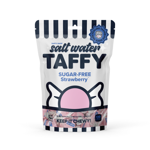 Sugar-Free Fresh Strawberry Taffy Taffy Shop Personal (7oz)