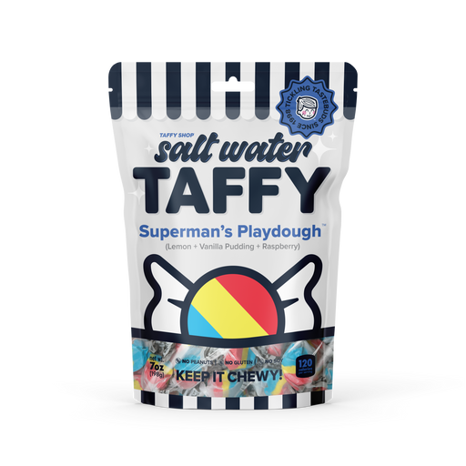Superman's Playdough Taffy Taffy Shop Personal (7oz)