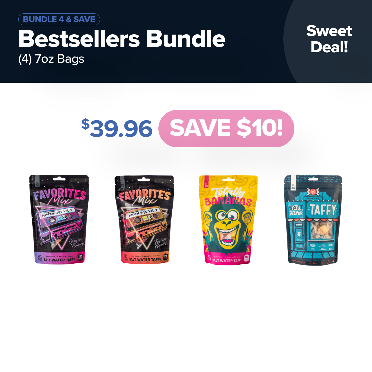 Taffy Bundle 4-Packs