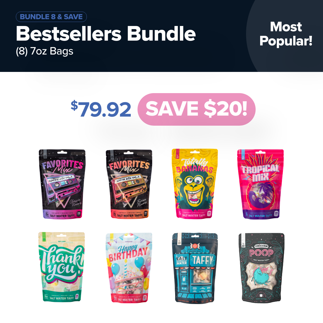Taffy Bundle 8-Packs